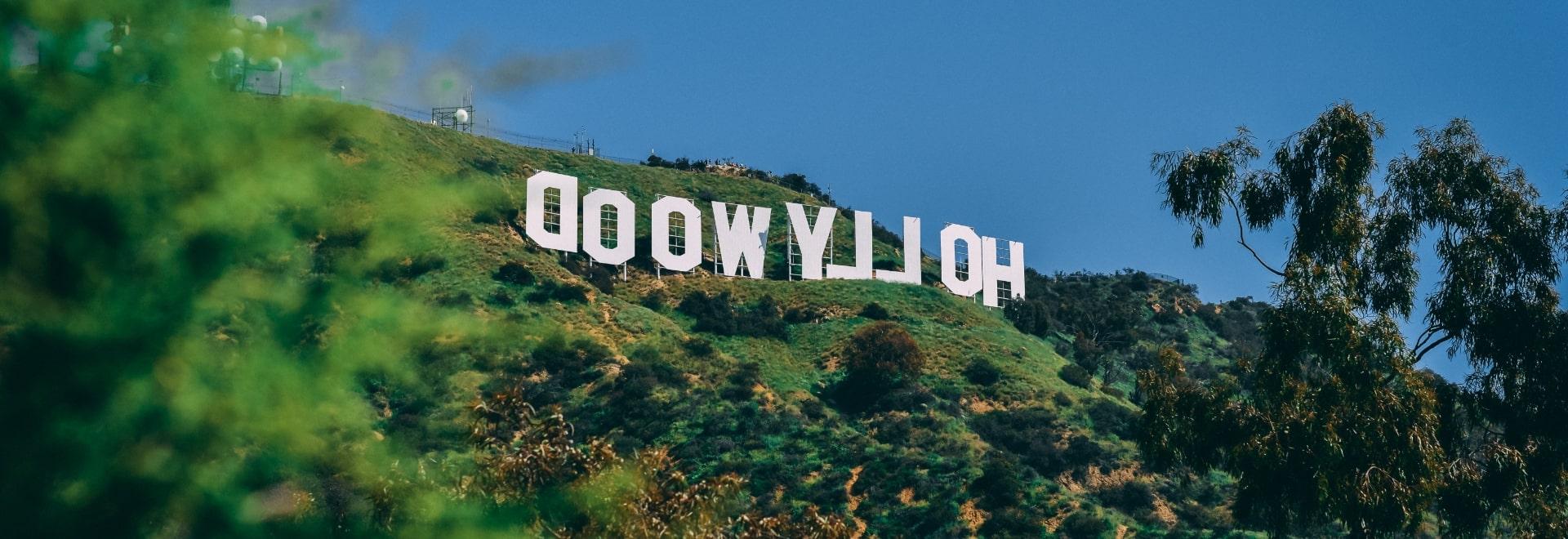 好莱坞在山上签名